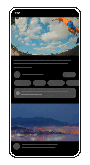 YouTube の新しく改良されたミニ プレーヤー機能のプレビュー。 YouTube の新しく改良されたミニ プレーヤー機能のプレビュー。