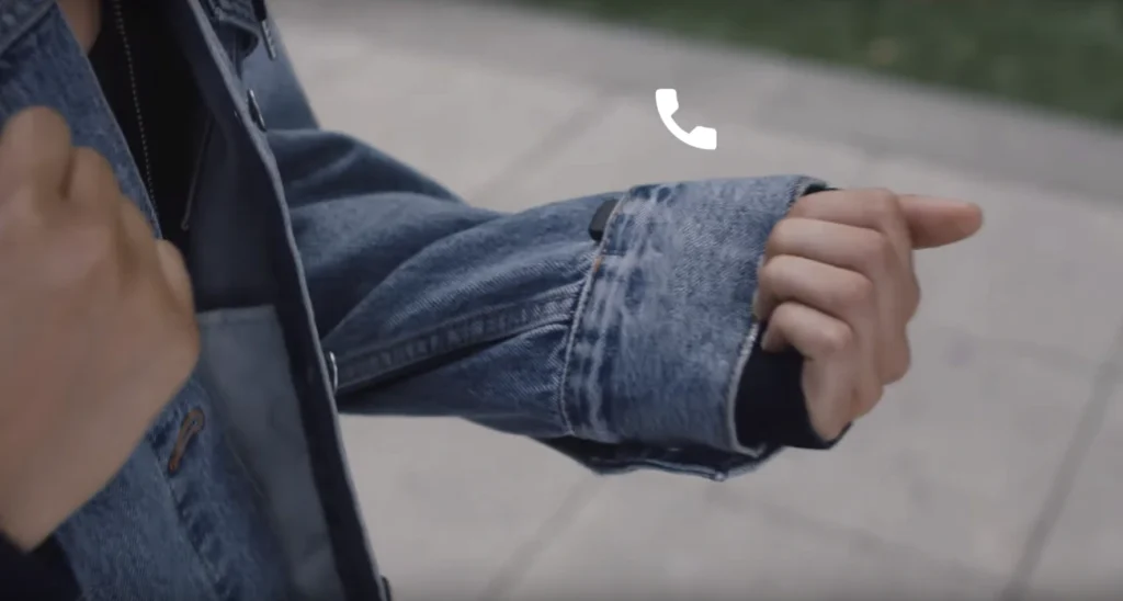 Google の Jacquard でよりスマートなワードローブを実現。(画像ソース: The Keyword、Google)