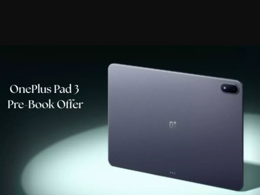 OnePlus Pad 3 Pre-Book offer is out ahead of its launch on 5th June | Credit: OnePlus