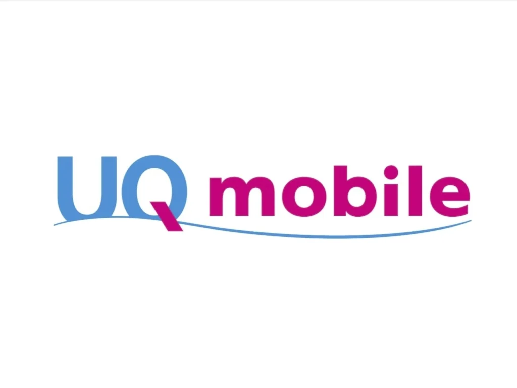 UQモバイルのロゴ。
