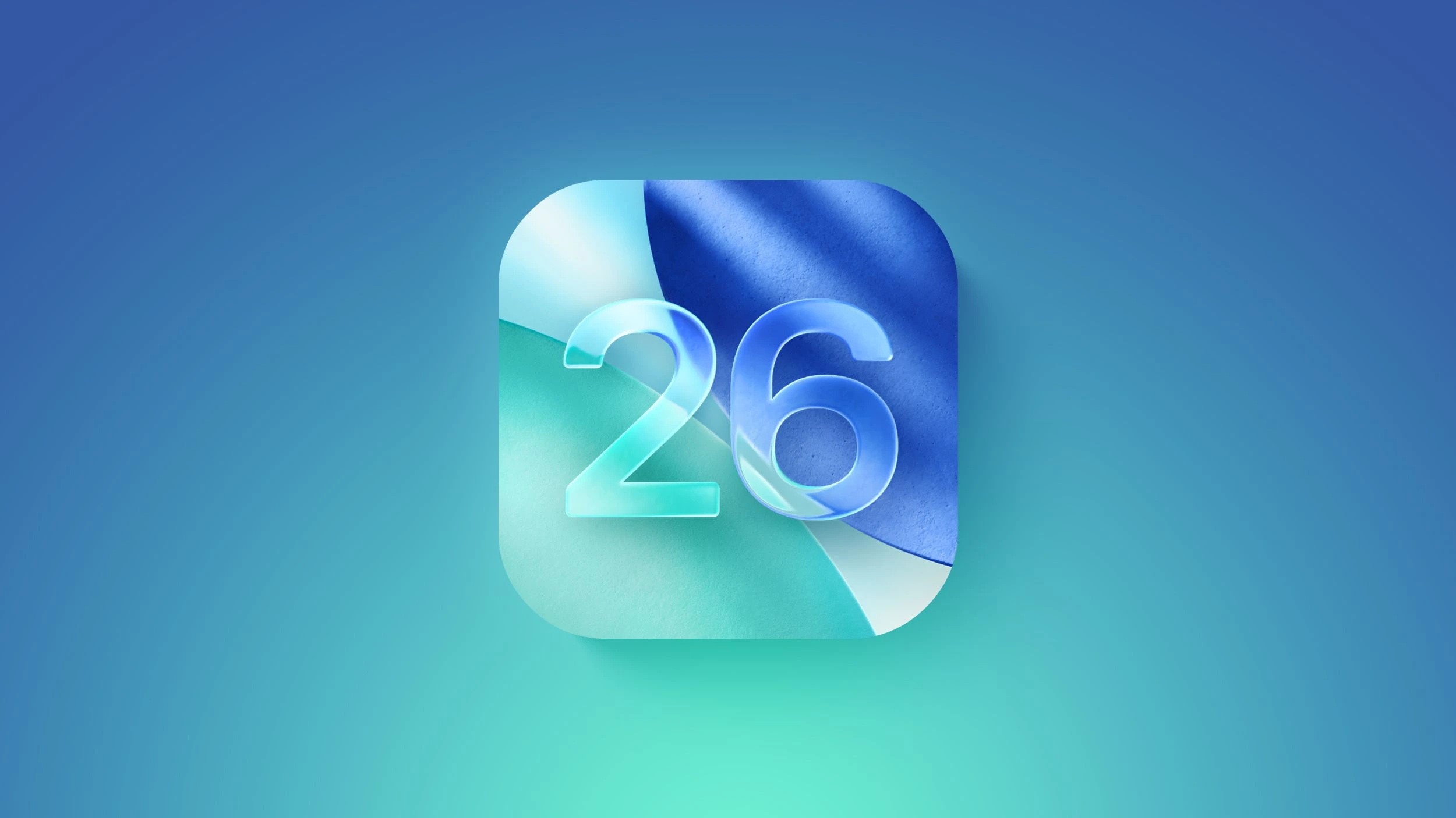 Apple iOS 26のイラスト。