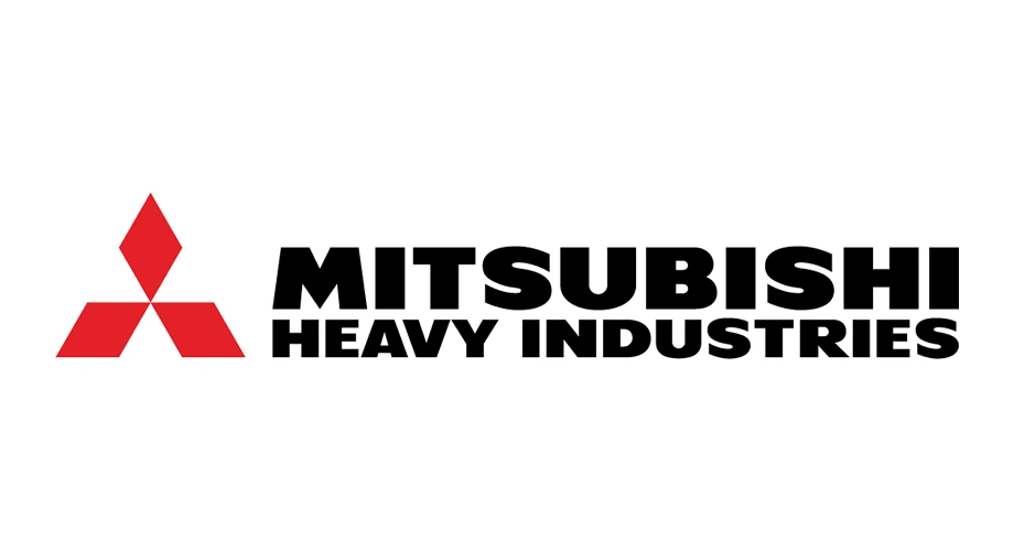三菱重工業のロゴ。