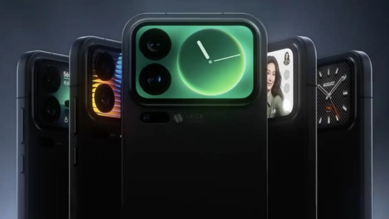 野心的な「マジックバックスクリーン」を搭載したXiaomiのフラッグシップスマートフォン、17 Pro。（画像提供：Xiaomi、Weibo）