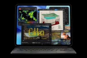 Apple、新型iPad Proを発表 | M5チップでAI性能3.5倍・Wi-Fi 7対応の究極タブレット M5チップを搭載したApple iPad Pro。(画像提供:Apple Newsroom)