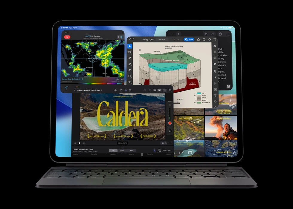 M5チップを搭載したApple iPad Pro。（画像提供：Apple Newsroom）