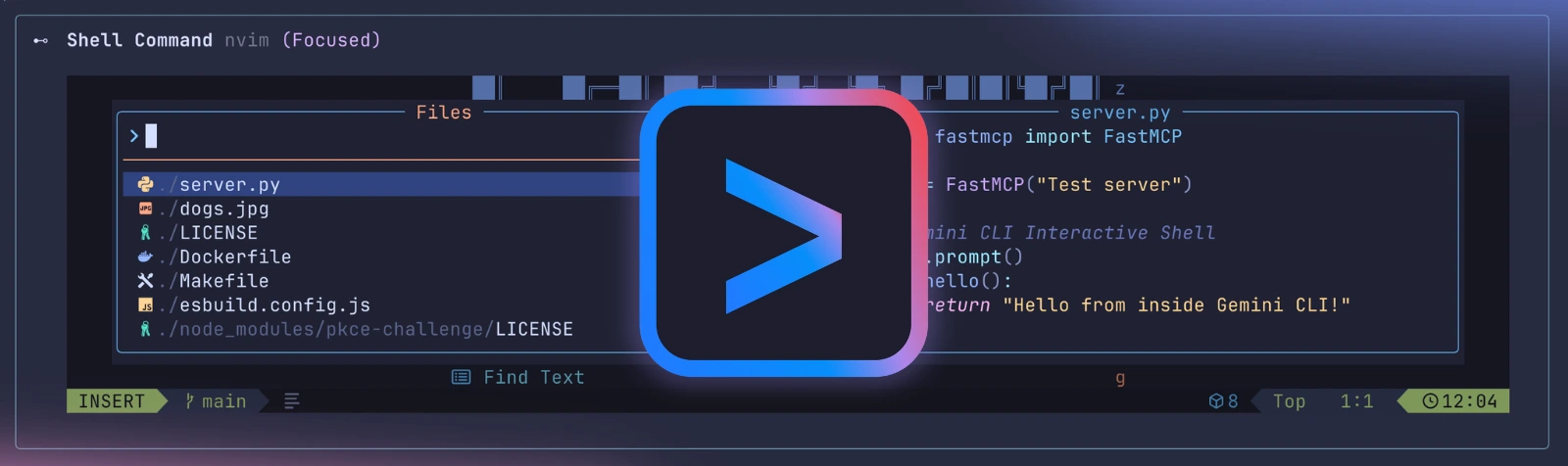 Google Gemini CLI。（画像出典：Google Developers Blog）