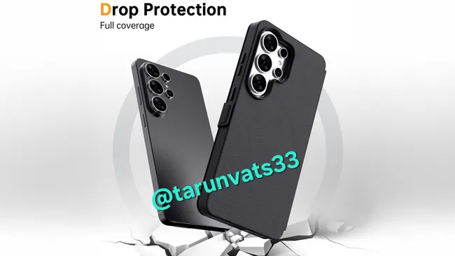 Samsung Galaxy S26 Ultraのレンダリング画像がリークされました。(画像ソース: @TarunVats、X)