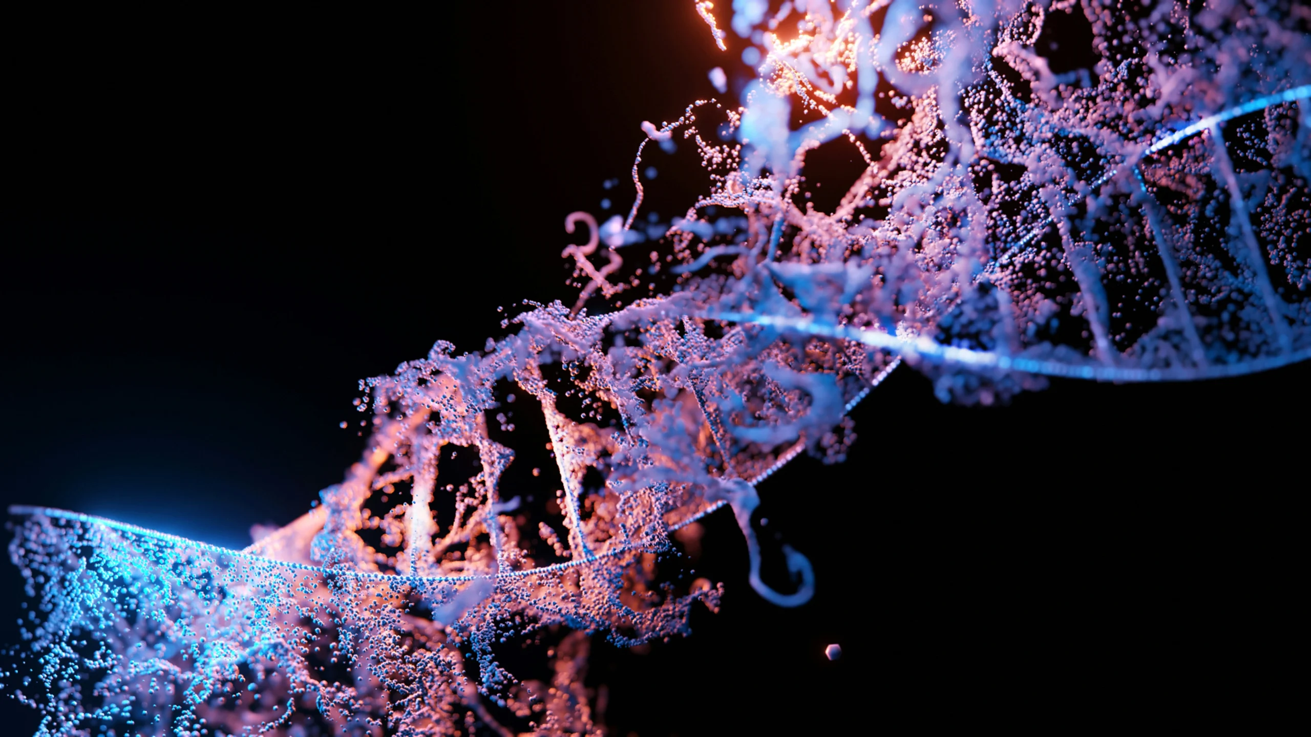 DNAレンダリング。 (画像出典: Sangharsh Lohakare、Unsplash)
