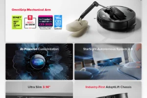 これらの画像は Roborock の公式サイト（グローバル版）および同社の製品ページから取得されたものです。 Roborock Global Official Store