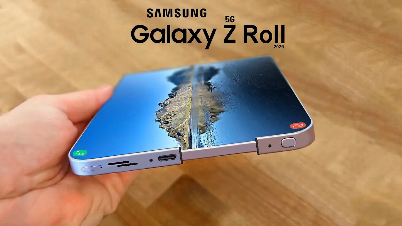 Samsung Galaxy Z Roll (画像提供 : Geeky Gadgets)