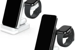 2025年版 4-in-1 LED 折りたたみ式ワイヤレス充電器 — ケーブルごちゃごちゃ卒業、スマート充電ステーション 2025年版 4-in-1 LED(画像出典:(公式イメージ))