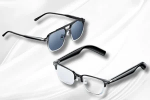 Xiaomi スマートオーディオグラスのスタイリッシュなデザインとオープンイヤー構造