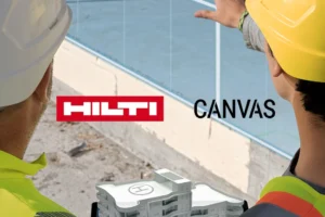 Hiltiは、Canvasとの戦略的パートナーシップにおいて、CanvasのロボットがLevel 4・Level 5のドライウォール仕上げを支援し、反復作業、粉じん、作業者負担を低減できると説明しています。