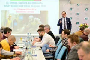 IKT国際会議「AI, Drones, Sensors and Robots for Smart Sewers and Urban Drainage 2026」の様子（Image Source: IKT）