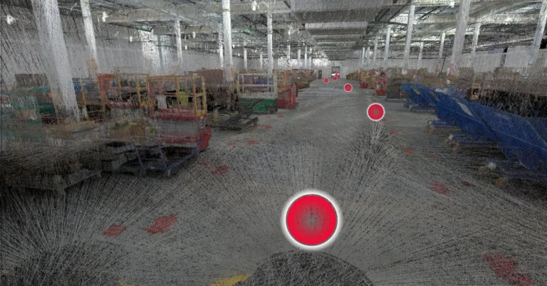 Boston Dynamicsは、Turner ConstructionがDroneDeploy Roboticsを使い、Spotによる自律データ取得と360度バーチャルウォークスルーを日次で実施し、夜間巡回によって進捗を正確かつ繰り返し記録していると紹介しています (画像出典：Boston Dynamics )