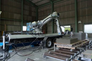 ABBロボットによる建設3Dプリンティングのイメージ（Image Source: ABB）