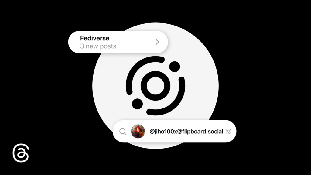 公式画像ソース：Meta Newsroom「It’s Now Easier to See More Fediverse Content on Threads」